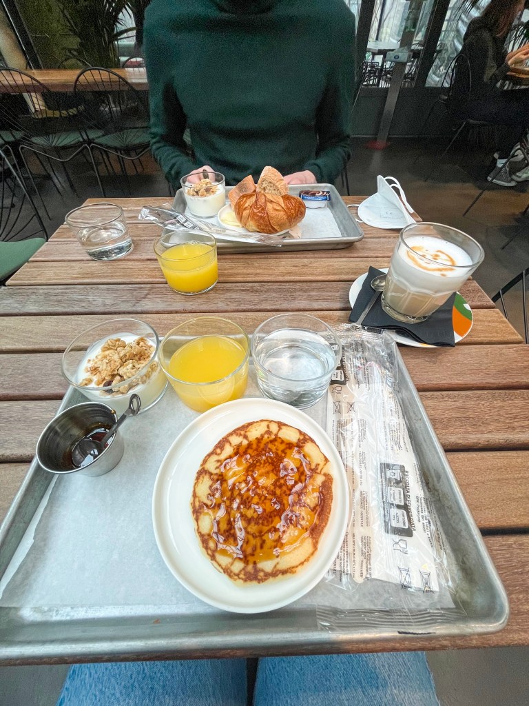Fotografia della colazione all'ostello combo di milano