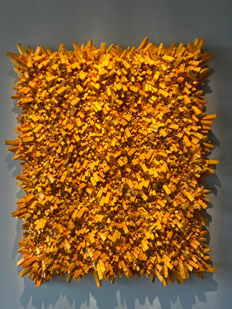 Foto di opere di Chun Kwang Young