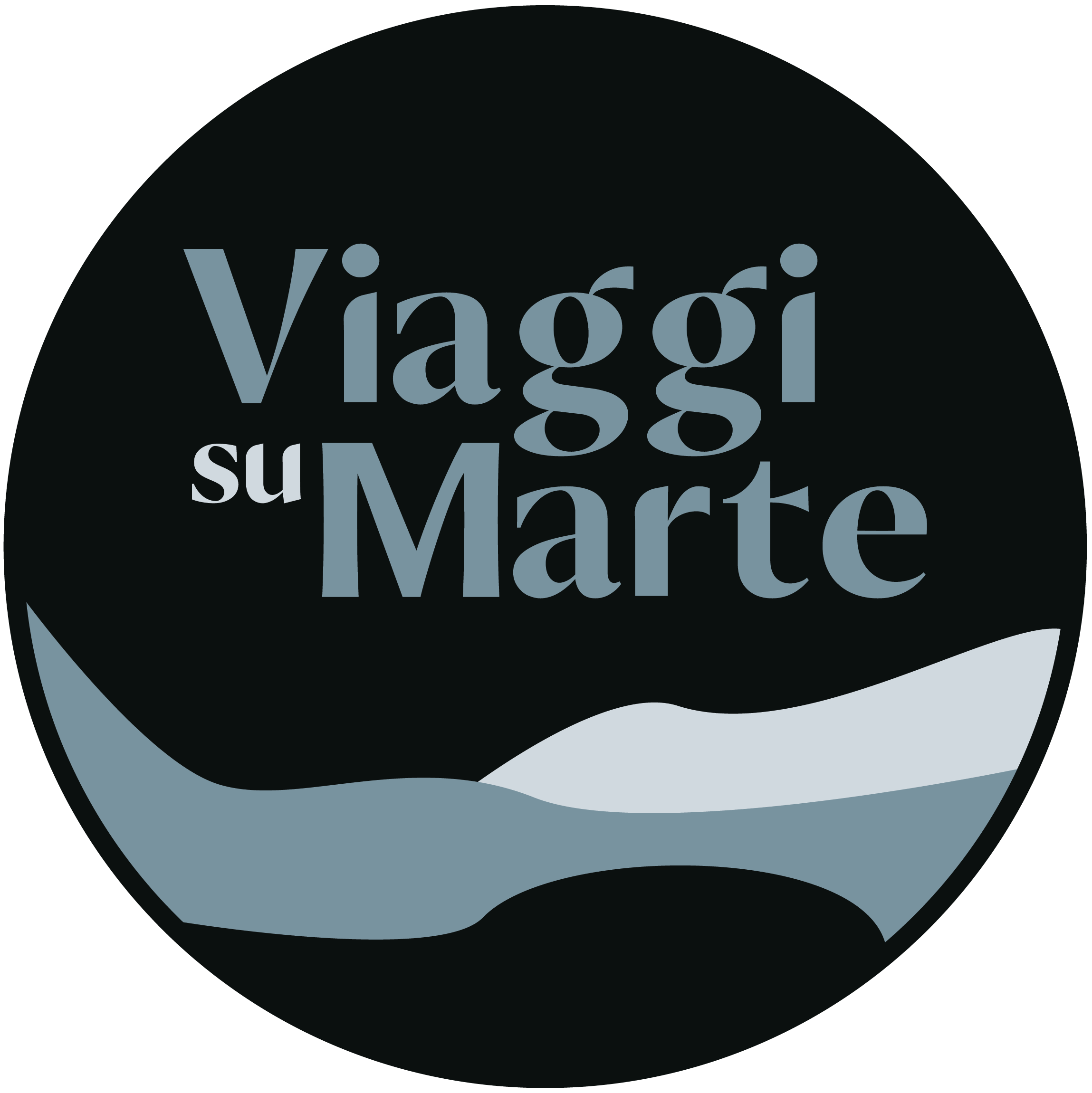 Logo ufficiale Viaggi su Marte, blog di viaggi.